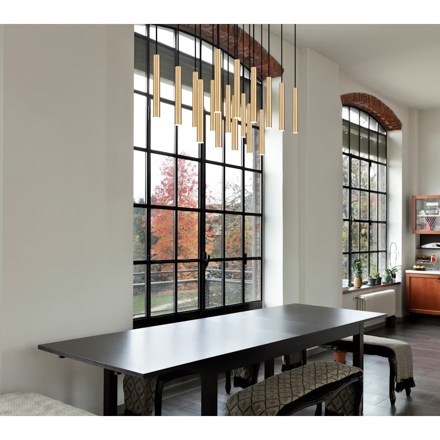 Z-Lite Forest 42" Wide Linear Chandelier