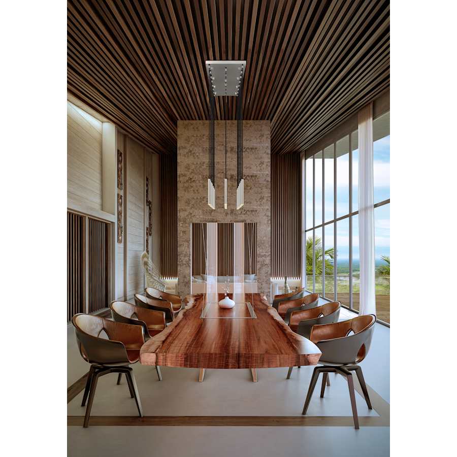 Z-Lite Forest 54" Wide Linear Chandelier