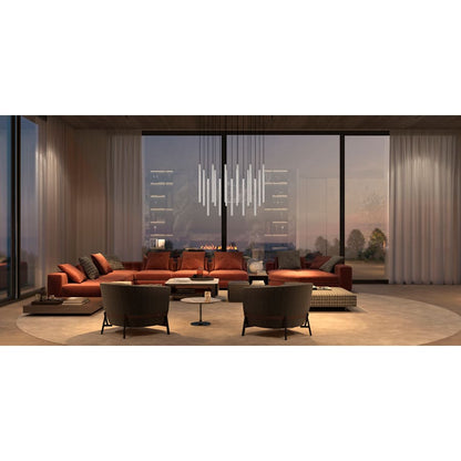 Z-Lite Forest 42" Wide Linear Chandelier