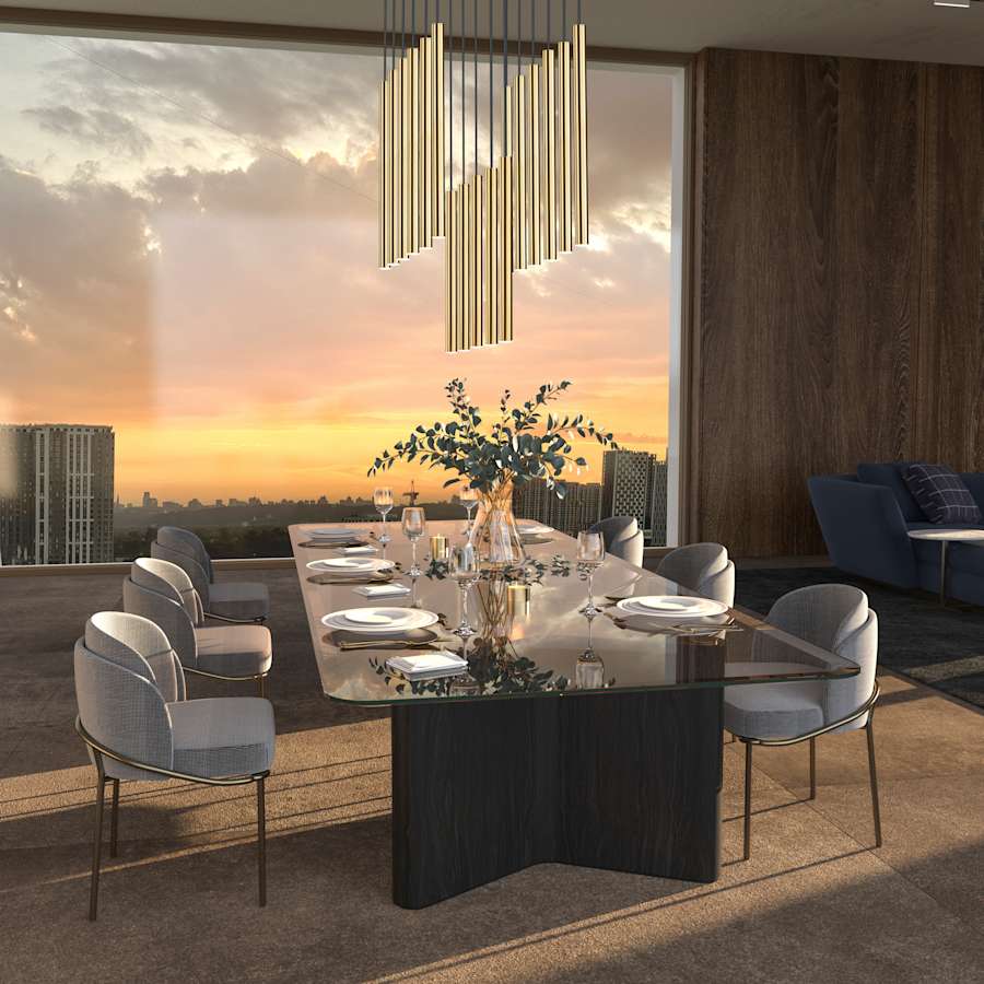 Z-Lite Forest 42" Wide Linear Chandelier