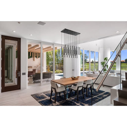 Z-Lite Forest 54" Wide Linear Chandelier