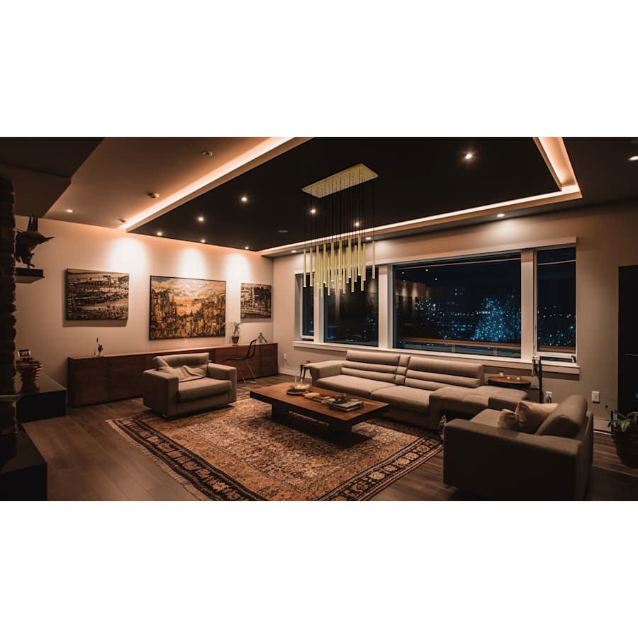 Z-Lite Forest 54" Wide Linear Chandelier